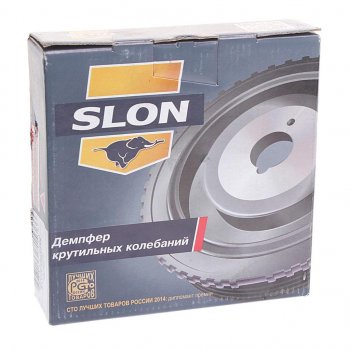 2 499 р. Шкив ВАЗ-21177 коленвала демпферный SLON SLON 21177-1005058  с доставкой в г. Воронеж. Увеличить фотографию 3
