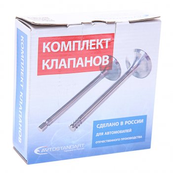 5 999 р. Клапан впусквыпуск ЛАДА Vesta,X-Ray (дв.1.8 16 кл.) комплект (16шт.) AVTOSTANDART AVTOSTANDART 21177-1007010-99  с доставкой в г. Воронеж. Увеличить фотографию 2