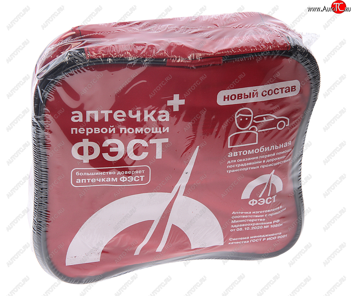639 р. Аптечка автомобильная мягкий футляр (Приказ 1080Н) ФЭСТ ФЭСТ 2126  с доставкой в г. Воронеж