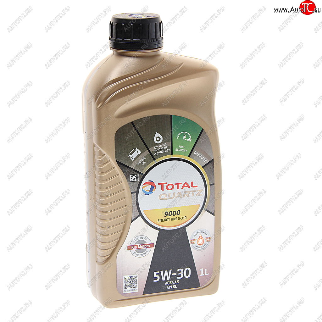 1 649 р. Масло моторное QUARTZ 9000 ENERGY HKS G-310 5W30 синт.1л TOTAL TOTAL 213799  с доставкой в г. Воронеж
