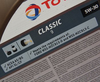 4 949 р. Масло моторное CLASSIC 9 5W30 синт.5л TOTAL TOTAL 213839  с доставкой в г. Воронеж. Увеличить фотографию 2