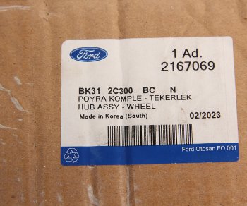 13 999 р. Ступица FORD Transit (13-) передняя OE FORD 2167069  с доставкой в г. Воронеж. Увеличить фотографию 5