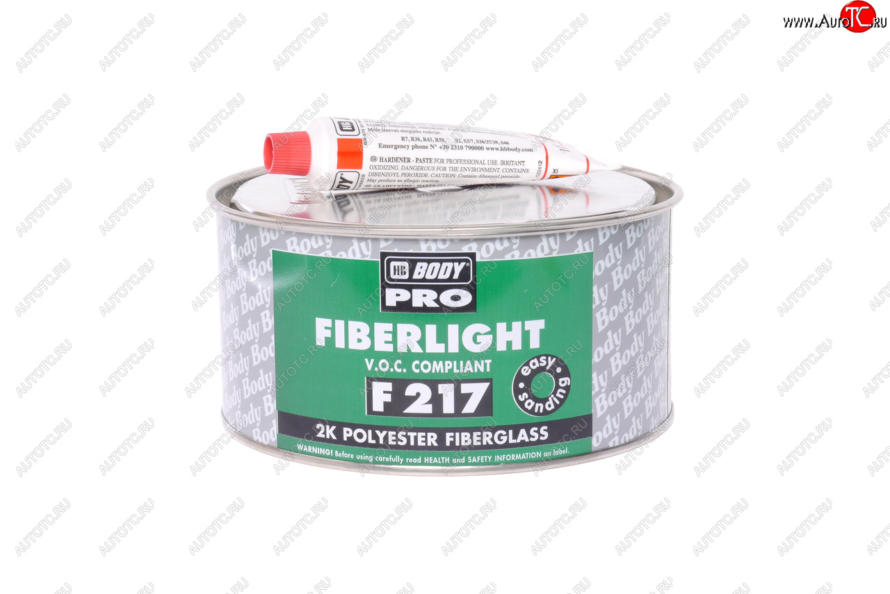 1 469 р. Шпатлевка со стекловолокном PRO F217 1л BODY BODY 2170500001 BODY 2170500001  с доставкой в г. Воронеж