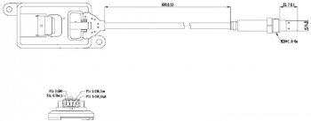 19 999 р. Датчик DAF XF105 катализатора NOX оксида азота в сборе с блоком DINEX DINEX 22032 DINEX 22032  с доставкой в г. Воронеж. Увеличить фотографию 4