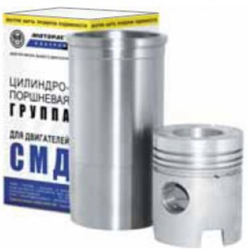 7 999 р. Гильза с поршнем СМД-18,-21,-22 (гильза,поршень,уплк,пк) МОТОРДЕТАЛЬ МОТОРДЕТАЛЬ 22-03с5  с доставкой в г. Воронеж. Увеличить фотографию 1