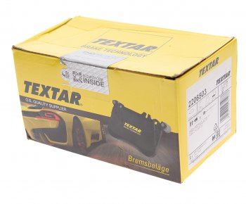 4 949 р. Колодки тормозные передние (4шт.) TEXTAR Nissan X-trail 3 T32 дорестайлинг (2013-2018)  с доставкой в г. Воронеж. Увеличить фотографию 3