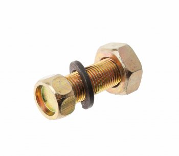 75 р. Болт М10х1.0х25 ГАЗ-3110,3302,2217,УАЗ карданный с гайкой (4шт.) в сборе (ОАО ГАЗ) ГАЗ 2217-2200800  с доставкой в г. Воронеж. Увеличить фотографию 1