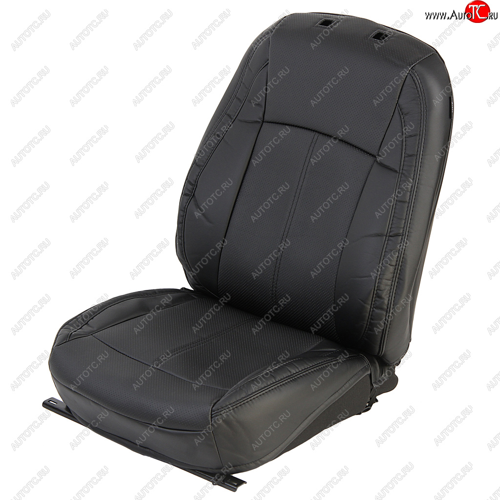 6 999 р. Авточехлы HYUNDAI Solaris KIA Rio седан (17-) экокожа черные CARFASHION CARFASHION 222118060606  с доставкой в г. Воронеж