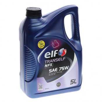 7 949 р. Масло трансмиссионное TRANSELF NFX 75W синт.GL-4 5л ELF ELF 223530  с доставкой в г. Воронеж. Увеличить фотографию 1