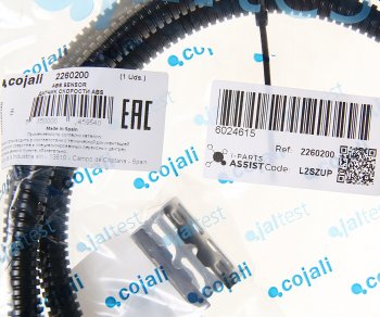2 699 р. Датчик АБС SCANIA колеса переднего L=1425 COJALI COJALI 2260200  с доставкой в г. Воронеж. Увеличить фотографию 2