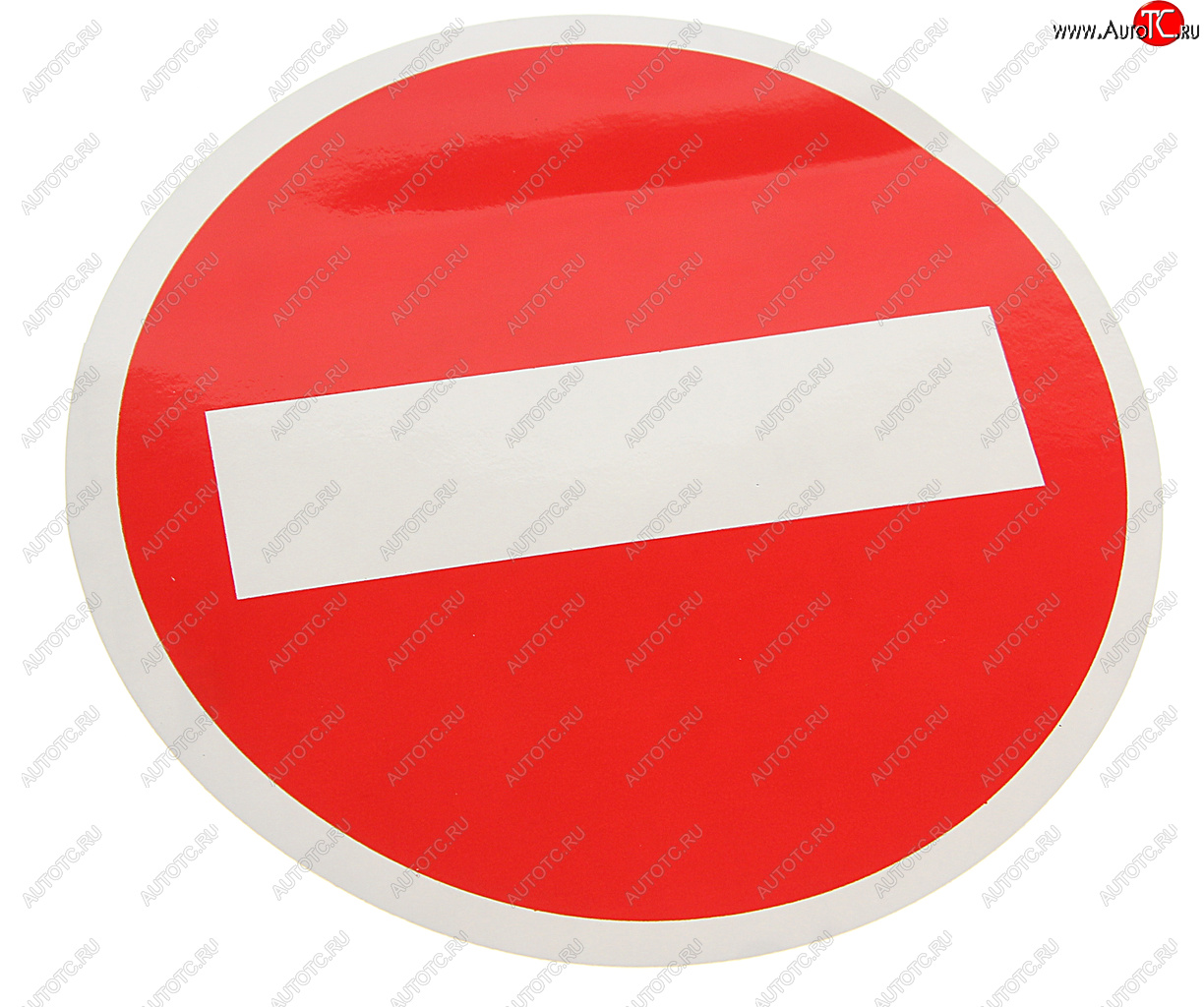 55 р. Наклейка-знак виниловая вырезанная СТОП d=15см AUTOSTICKERS AUTOSTICKERS 22680  с доставкой в г. Воронеж