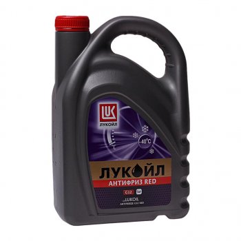 1 299 р. Антифриз красный -40C 5кг G12 Red ЛУКОЙЛ LUKOIL 227391  с доставкой в г. Воронеж. Увеличить фотографию 1