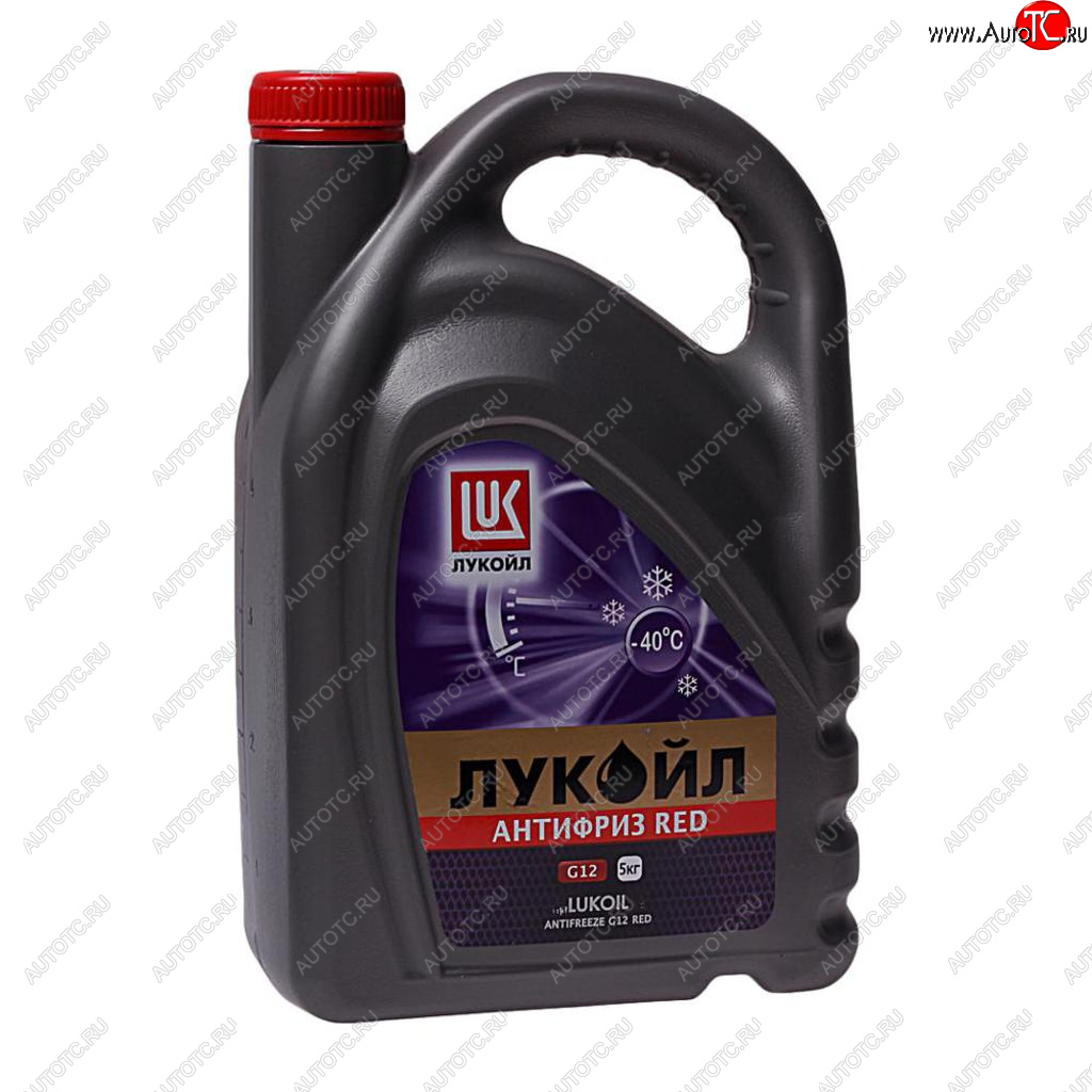 1 299 р. Антифриз красный -40C 5кг G12 Red ЛУКОЙЛ LUKOIL 227391  с доставкой в г. Воронеж