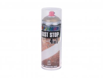 679 р. Краска по ржавчине золотистая металлик Rust Stop 400мл DUPLI COLOR DUPLI COLOR 228650  с доставкой в г. Воронеж. Увеличить фотографию 1