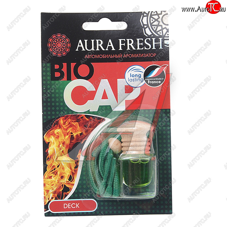 210 р. Ароматизатор подвесной жидкостный (deck) 6мл Bio Cap AURA FRESH AURA FRESH 23007  с доставкой в г. Воронеж