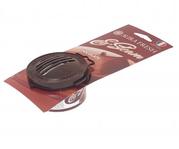 290 р. Ароматизатор на панель приборов древесное волокно (chocolate) 40г Eco Steam AURA FRESH AURA FRESH 23031  с доставкой в г. Воронеж. Увеличить фотографию 2