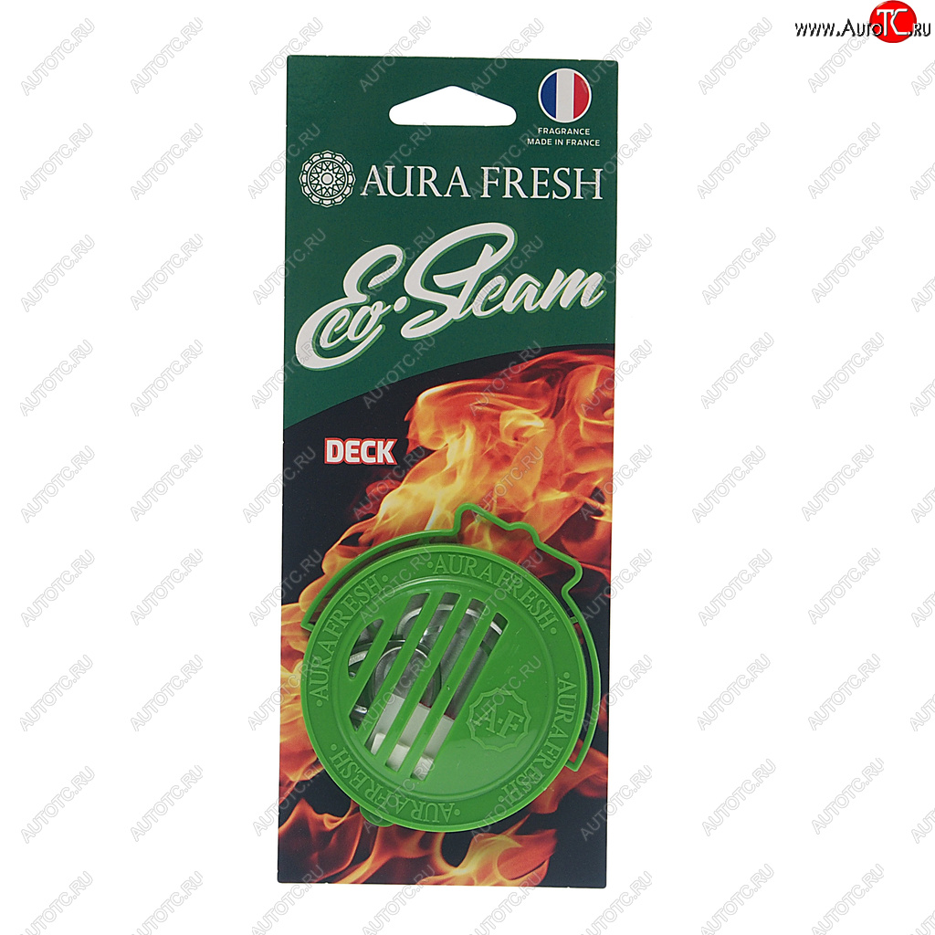 247 р. Ароматизатор на панель приборов древесное волокно (deck) 40г Eco Steam AURA FRESH AURA FRESH 23034  с доставкой в г. Воронеж