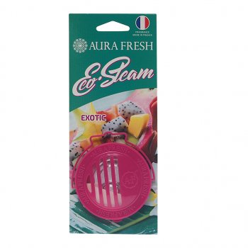 290 р. Ароматизатор на панель приборов древесное волокно (exotic) 40г Eco Steam AURA FRESH AURA FRESH 23035  с доставкой в г. Воронеж. Увеличить фотографию 1