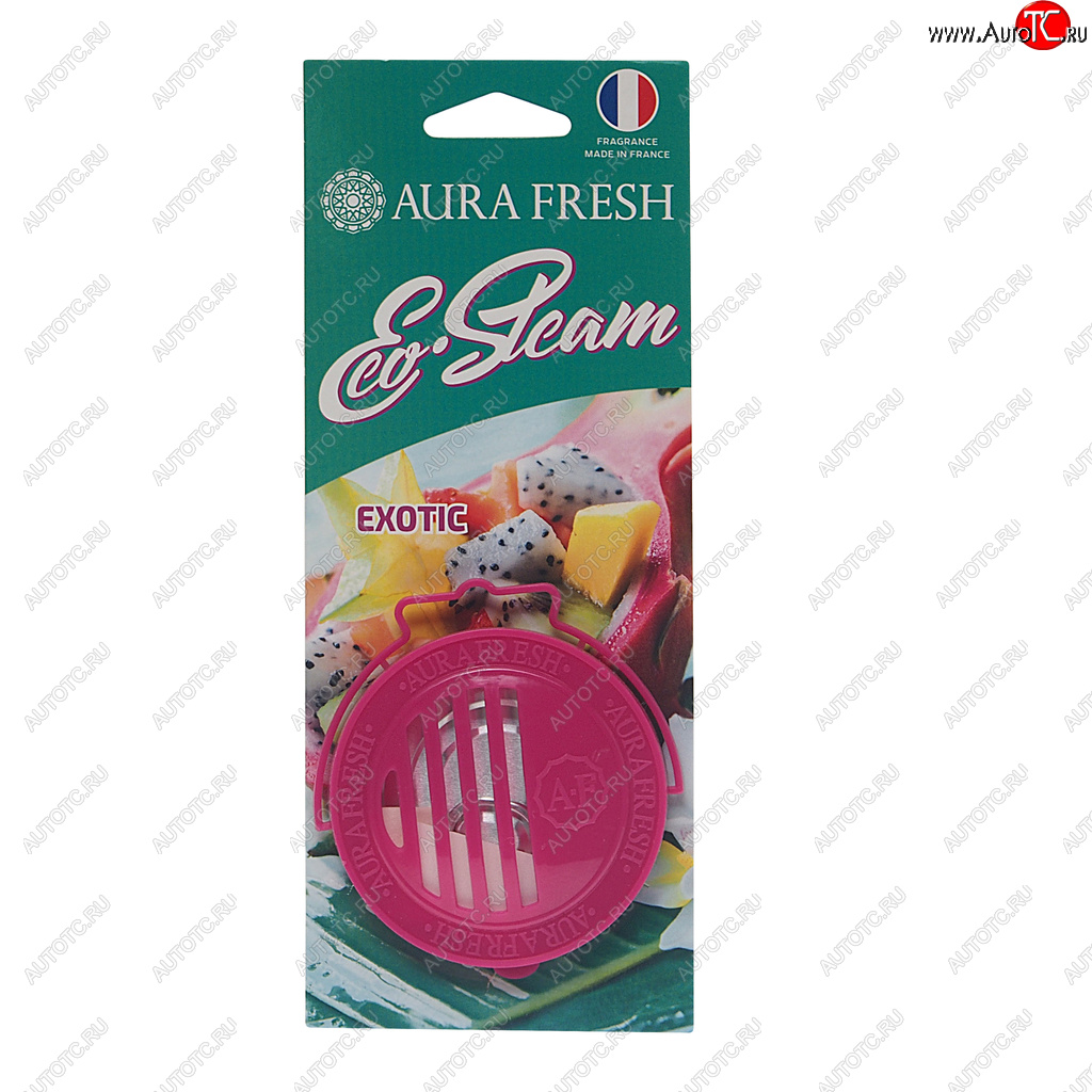 290 р. Ароматизатор на панель приборов древесное волокно (exotic) 40г Eco Steam AURA FRESH AURA FRESH 23035  с доставкой в г. Воронеж
