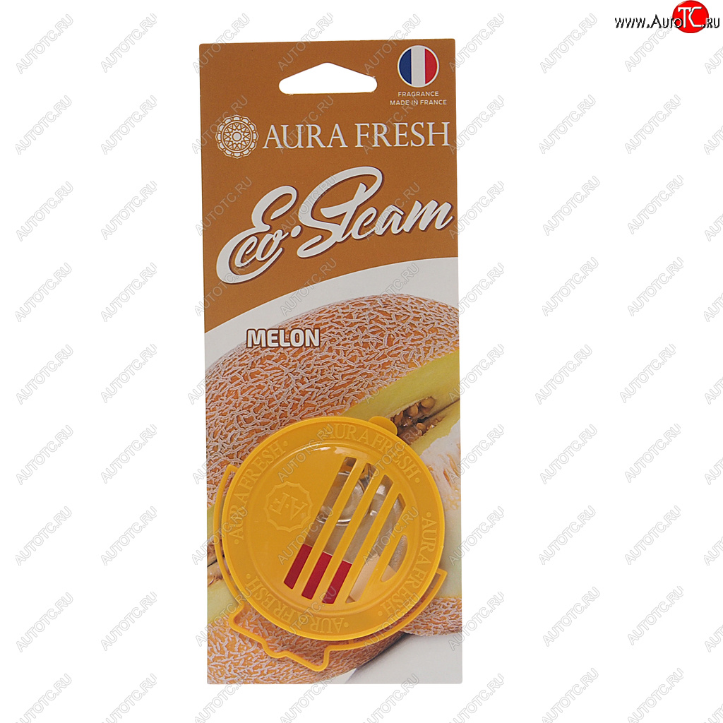 290 р. Ароматизатор на панель приборов древесное волокно (melon) 40г Eco Steam AURA FRESH AURA FRESH 23038  с доставкой в г. Воронеж