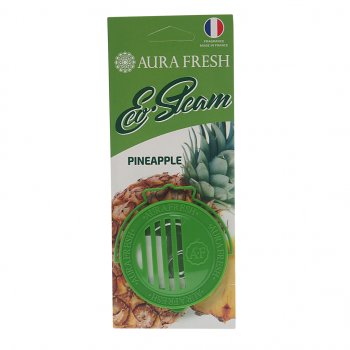 290 р. Ароматизатор на панель приборов древесное волокно (pineapple) 40г Eco Steam AURA FRESH AURA FRESH 23040  с доставкой в г. Воронеж. Увеличить фотографию 1