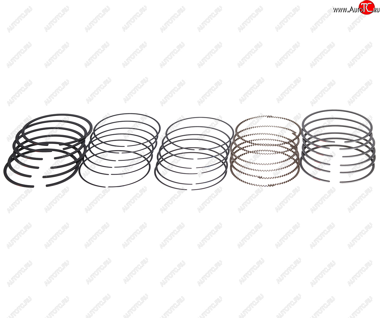2 869 р. Кольца поршневые HYUNDAI Sonata 5,Tucson (04-),Santa Fe (00-) (2.7) d+0.25 комплект KPR KPR 23040-37941  с доставкой в г. Воронеж