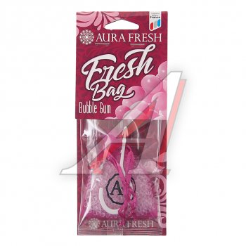 182 р. Ароматизатор подвесной гранулы (bubble gum) 20г Fresh Bag AURA FRESH AURA FRESH 23045  с доставкой в г. Воронеж. Увеличить фотографию 1
