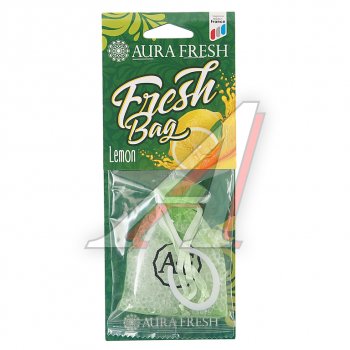 182 р. Ароматизатор подвесной гранулы (lemon) 20г Fresh Bag AURA FRESH AURA FRESH 23048  с доставкой в г. Воронеж. Увеличить фотографию 1