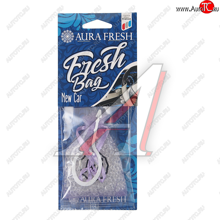 182 р. Ароматизатор подвесной гранулы (new car) 20г Fresh Bag AURA FRESH AURA FRESH 23049  с доставкой в г. Воронеж