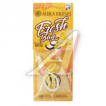 182 р. Ароматизатор подвесной гранулы (vanilla) 20г Fresh Bag AURA FRESH AURA FRESH 23051  с доставкой в г. Воронеж. Увеличить фотографию 1