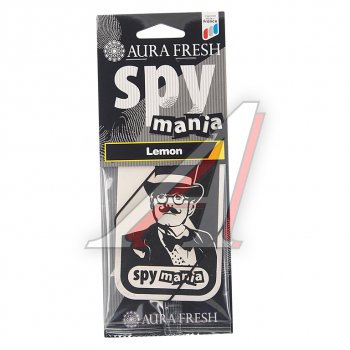 88 р. Ароматизатор подвесной картонный (lemon) Spy Mania AURA FRESH AURA FRESH 23103  с доставкой в г. Воронеж. Увеличить фотографию 1