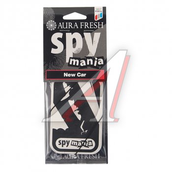 Ароматизатор подвесной картонный (new car) Spy Mania AURA FRESH AURA FRESH 23104
