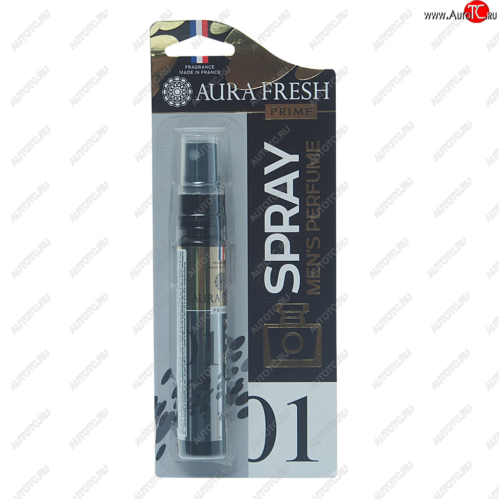 379 р. Ароматизатор спрей (№1Dior eau Sauvage) 30мл Prime Pump Spray AURA FRESH AURA FRESH 23167  с доставкой в г. Воронеж