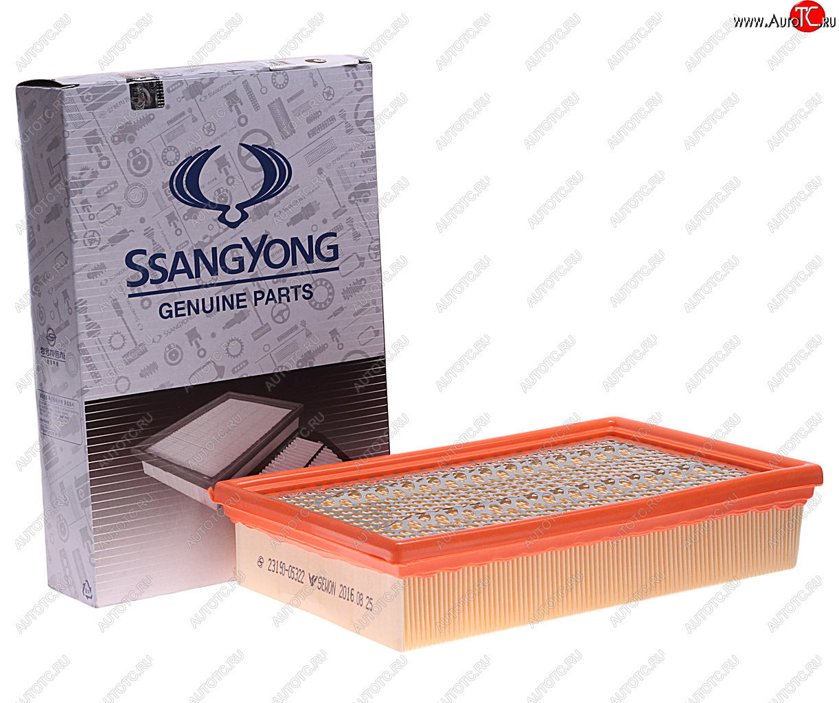 879 р. Фильтр воздушный SSANGYONG Korando,Musso ТАГАЗ Tager (OM662LA) OE SSANGYONG 2319005322  с доставкой в г. Воронеж