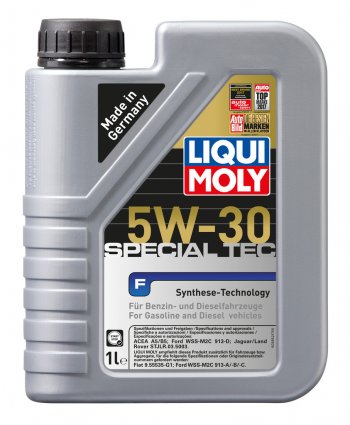 1 899 р. Масло моторное SPECIAL TEC F A5B5 5W30 синт.1л LIQUI MOLY LIQUI MOLY 2325  с доставкой в г. Воронеж. Увеличить фотографию 1
