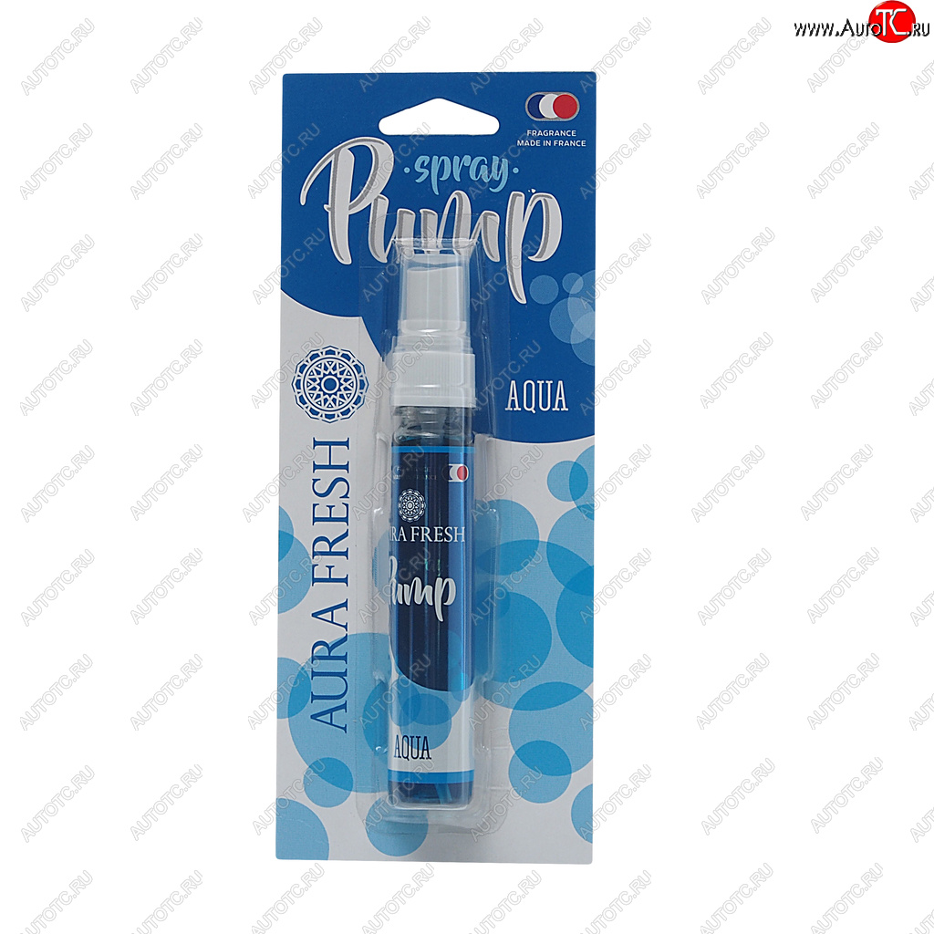 247 р. Ароматизатор спрей (aqua) 30мл Pump Spray AURA FRESH AURA FRESH 23278  с доставкой в г. Воронеж