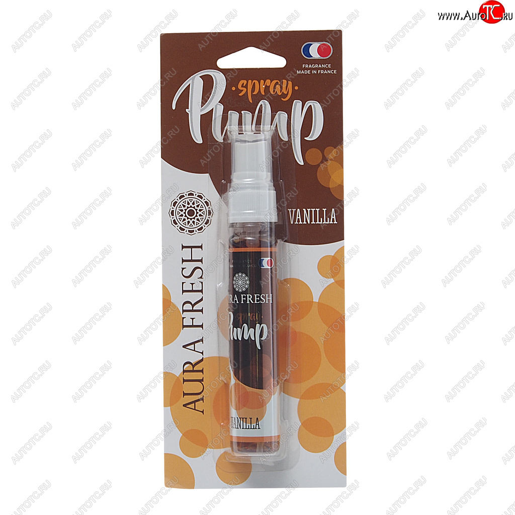 247 р. Ароматизатор спрей (vanilla) 30мл Pump Spray AURA FRESH AURA FRESH 23287  с доставкой в г. Воронеж