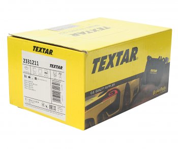 5 699 р. Колодки тормозные передние (4шт.) TEXTAR BMW 5 серия E60 седан дорестайлинг (2003-2007)  с доставкой в г. Воронеж. Увеличить фотографию 2