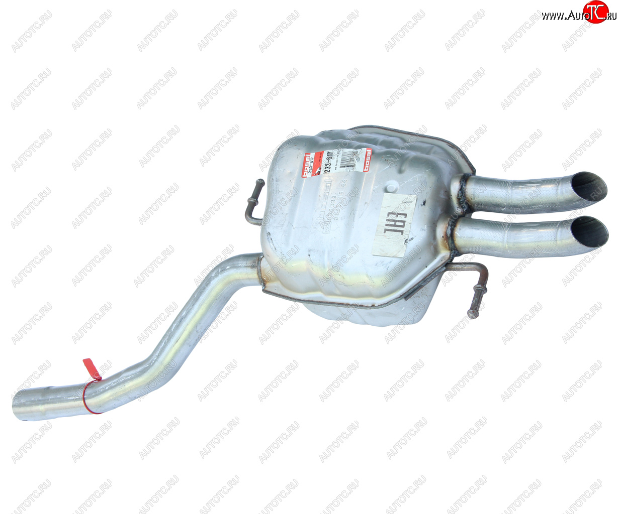 18 999 р. Глушитель VW Passat (09-12) задняя часть BOSAL BOSAL 233-617  с доставкой в г. Воронеж