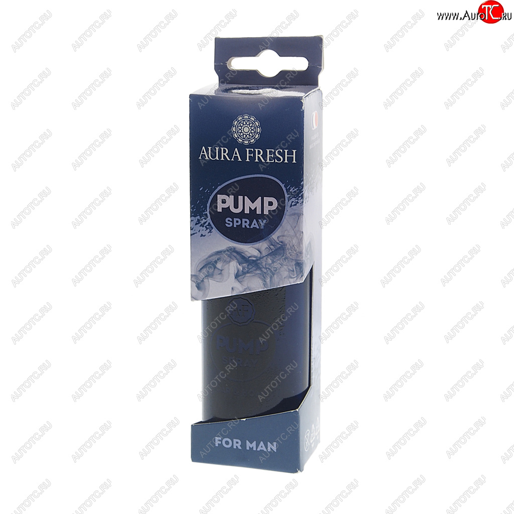 349 р. Ароматизатор спрей (for man) 50мл Pump Spray AURA FRESH AURA FRESH 23367  с доставкой в г. Воронеж