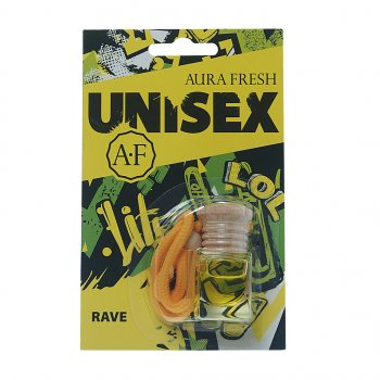 219 р. Ароматизатор подвесной жидкостный (rave) 6мл Unisex AURA FRESH AURA FRESH 23388  с доставкой в г. Воронеж. Увеличить фотографию 1