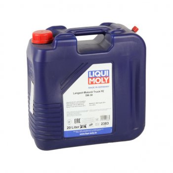 39 999 р. Масло дизельное HC LANGZEIT-MOTOROIL Truck FE E4E7 5W30 синт.20л LIQUI MOLY LIQUI MOLY 2383  с доставкой в г. Воронеж. Увеличить фотографию 1
