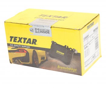 3 099 р. Колодки тормозные передние (4шт.) TEXTAR Subaru Impreza GD седан дорестайлинг (2000-2002)  с доставкой в г. Воронеж. Увеличить фотографию 2