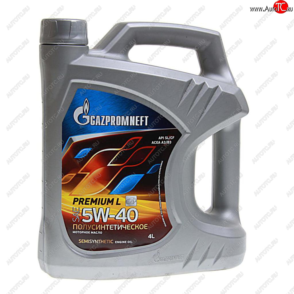 1 699 р. Масло моторное Premium L SLCF 5W40 псинт.4л GAZPROMNEFT GAZPROMNEFT 2389900122  с доставкой в г. Воронеж