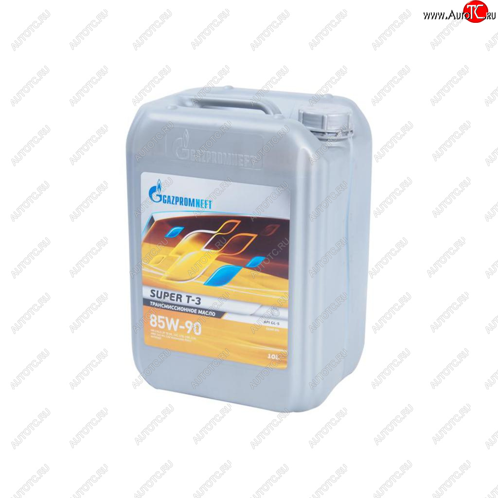 4 299 р. Масло трансмиссионное SUPER-T3 GL-5 85W90 мин.10л9.42кг GAZPROMNEFT GAZPROMNEFT 2389901298  с доставкой в г. Воронеж