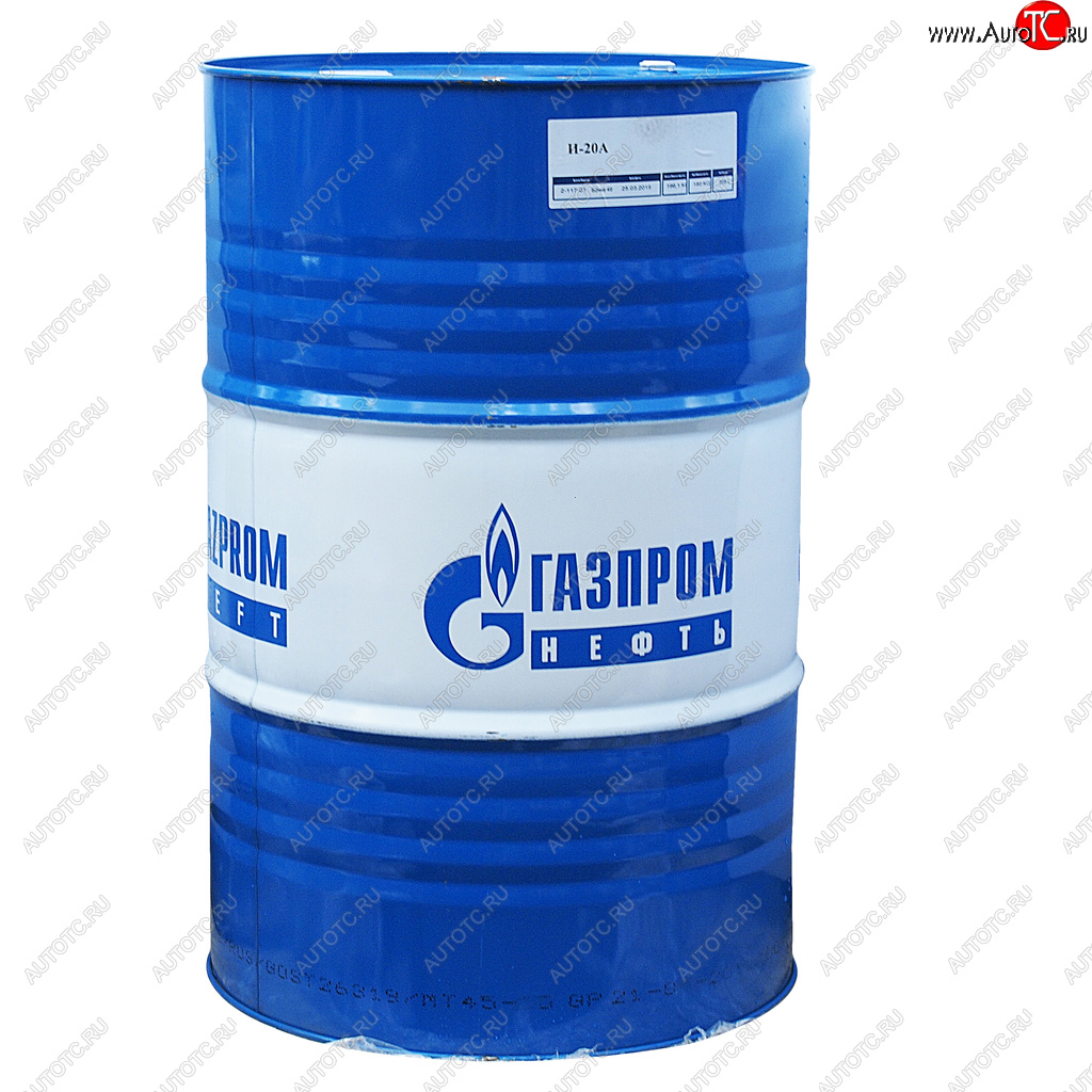 29 549 р. Масло индустриальное И-20А 178кг205л GAZPROMNEFT GAZPROMNEFT 2389906885  с доставкой в г. Воронеж