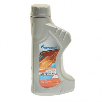 429 р. Масло моторное для 4-х тактных двигателей MOTO 4T 30 мин.1л GAZPROMNEFT GAZPROMNEFT 2389906934  с доставкой в г. Воронеж. Увеличить фотографию 1