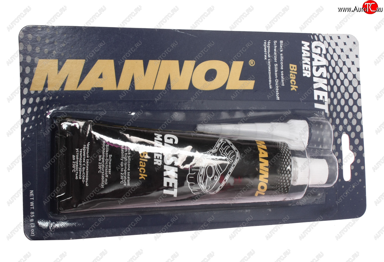 319 р. Герметик прокладка черный термостойкий 85г -40С+230С Gasket Maker 9912 MANNOL MANNOL 2408  с доставкой в г. Воронеж