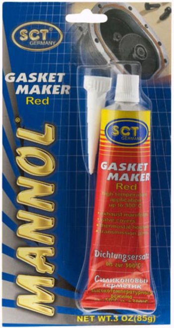 319 р. Герметик прокладка красный термостойкий 85мл -50С+300С 85г Gasket Maker Red 9914 MANNOL MANNOL 2409  с доставкой в г. Воронеж. Увеличить фотографию 1