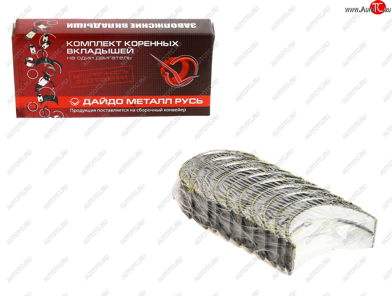 1 149 р. Вкладыши ГАЗ-24,УАЗ коренные d+0.25 ДАЙДО МЕТАЛЛ РУСЬ Дайдо Металл Русь 24-1000102-21  с доставкой в г. Воронеж